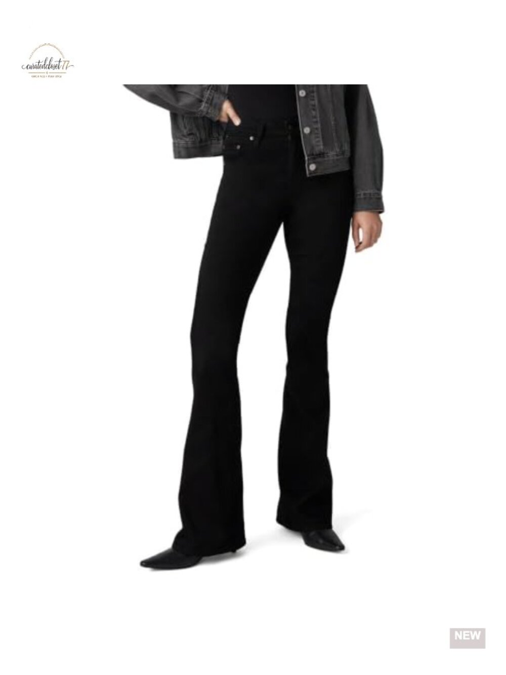 Levi's 726 High Rise Flare Jeans Fitted Stretch Denim Casual